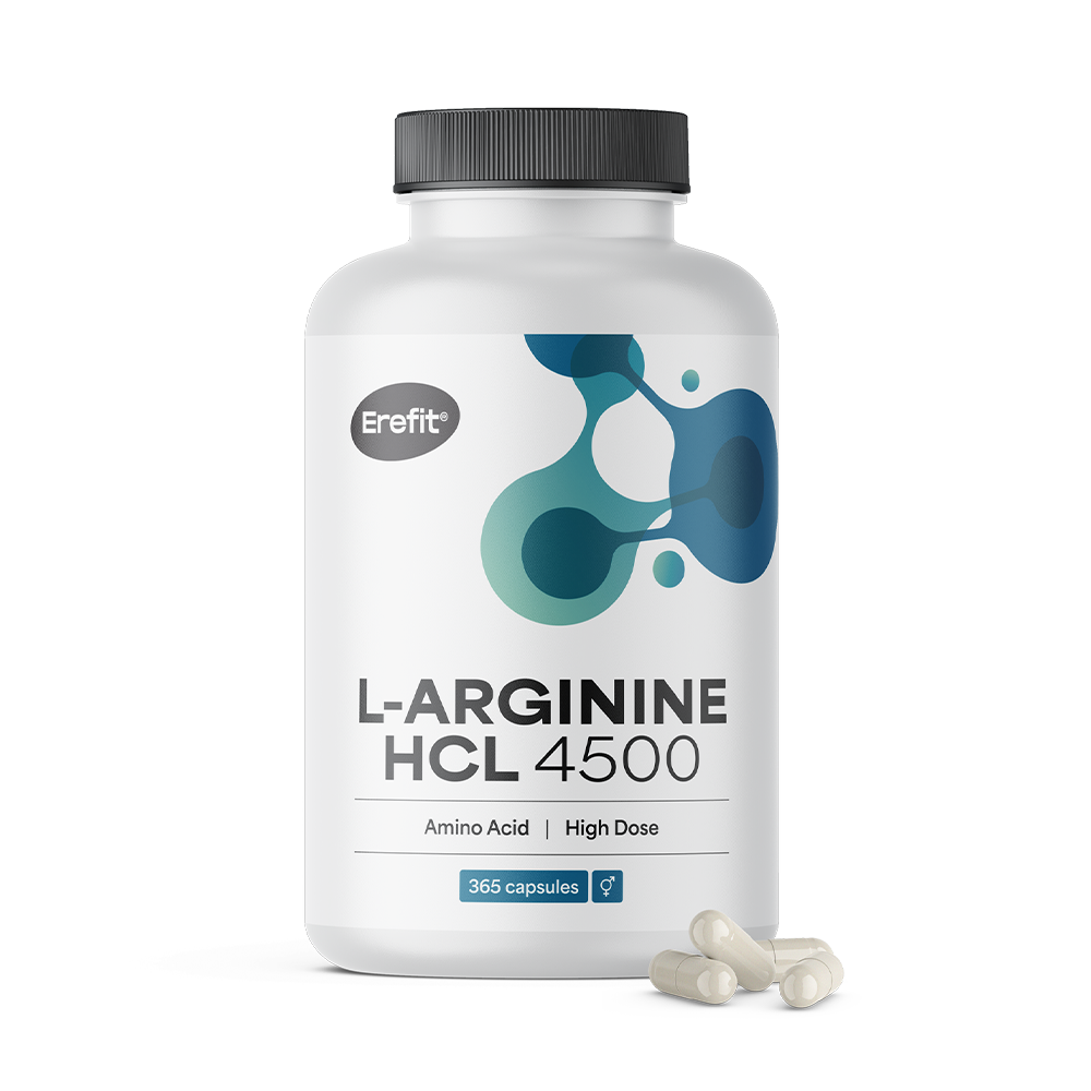 L-arginin HCL 4500 mg v kapsulah